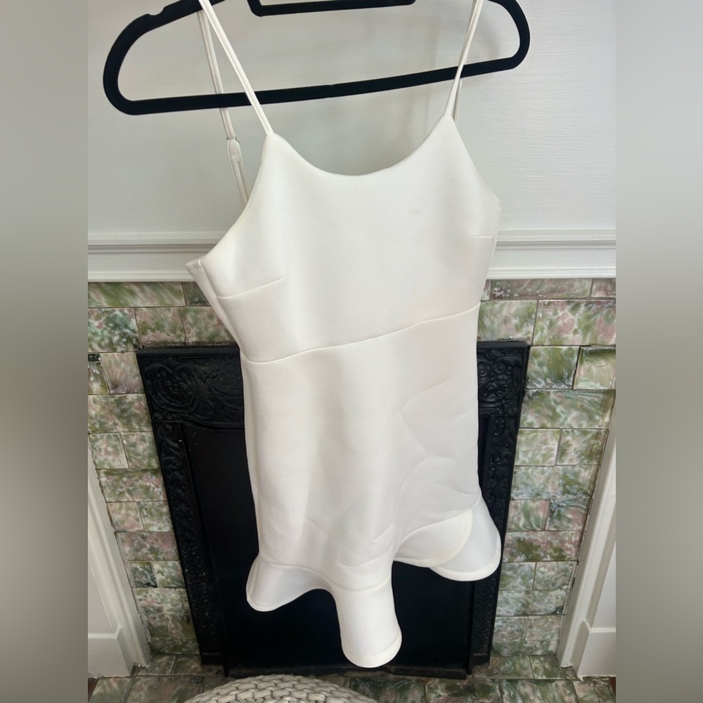 Short white dress! Worn for graduation